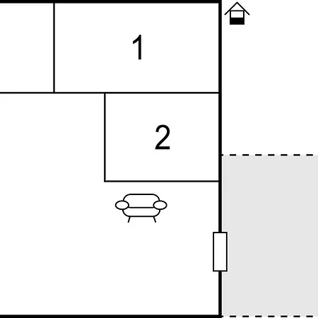 Two-bedroom In Zatoglav Appartement